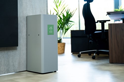 Afvalbak Ergofy 60 liter inclusief binnenbak grijs-12