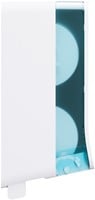 Toiletpapierdispenser Satino JT3 Hyginity systeemrol duo wit 333422-3