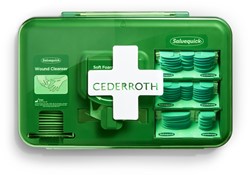 Wond dispenser Cederroth - Salvequick blauw