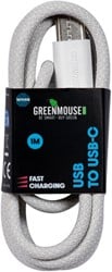 Kabel Green Mouse USB-A to USB-C data Woven 1m