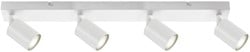 Plafondspot Integral Siena 4 spot IP20 GU10 wit