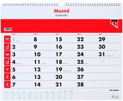 Maandkalender 2025 Quantore