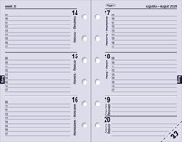 Organizer Kalpa Pocket inclusief agenda 2026-2027 7dagen/2pagina's bloemenzee zwart-10