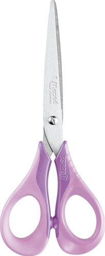 Schaar Maped Sensoft 16cm rechtshandig pastel assorti-3