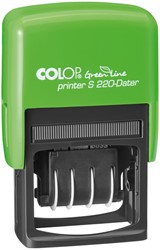 Datumstempel Colop Printer S 220 Green Line Nederlands groen