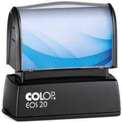 Tekststempel Colop EOS 20 personaliseerbaar zwart