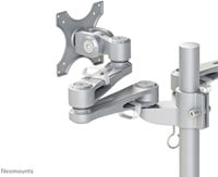 Monitorarm Neomounts D935DG 2x10-27" doorvoer zilvergrijs-4