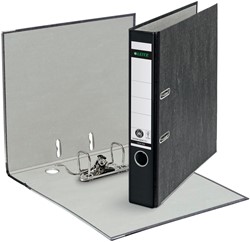 Ordner Leitz 1050 klassiek gewolkt 180° 50mm karton A4 zwart
