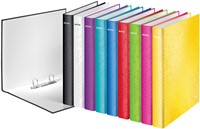 Ringband Leitz WOW A4 maxi 2-rings D-mechaniek 40mm paars-3