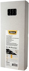 Bindrug Fellowes 10mm 21rings A4 zwart 100 stuks