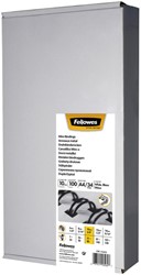 Draadrug Fellowes 10mm 34-rings A4 zilver 100 stuks