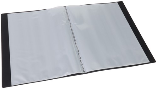 Showmap Europel Frontview A4 20-tassen antraciet-1