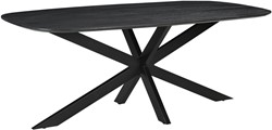Vergadertafel Harp - 200x100cm - Zwart
