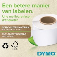 Etiket Dymo LabelWriter adressering 28x89mm 2 rollen á 130 stuks wit-2