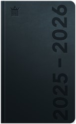 Schoolagenda 2025-2026 Ryam Cursus DeLuxe 7dagen/2pagina's zwart