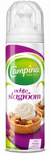 Slagroom Campina houdbaar 250 gram