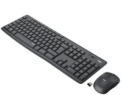Logitech MK295 Silent Wireless Combo QWERTY US International Zwart