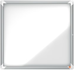 Buitenvitrine Nobo Premium Plus 6xA4 draaideur magnetisch