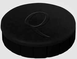 Magneet Quantore 20mm 300gram zwart 10 stuks