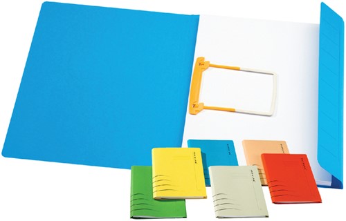 Clipmap Secolor Folio 100% gerecycled karton 250gr geel-2
