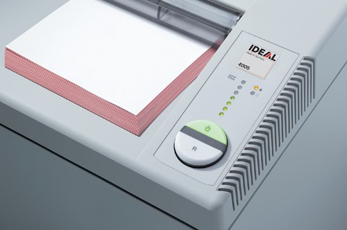 Papiervernietiger IDEAL 4005 snippers 2x15mm-3