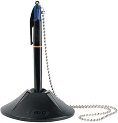 Baliebalpen Bic met ketting medium zwart