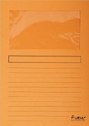 Venstermap Exacompta Forever L-model 120gr oranje 100 stuk