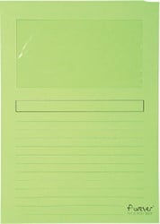 Venstermap Exacompta Forever L-model 120gr lichtgroen 100 stuks