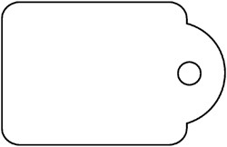 Label Apli karton nr389 18x29mm wit 1000 stuks
