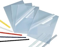 Voorblad GBC A4 PVC 180micron transparant 25 stuks-2