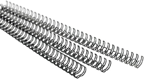 Draadrug GBC 14mm US/21rings A4 zilver 100 stuks-2