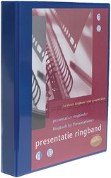 Presentatieringband Multo A4 23-rings O-mech 32mm blauw