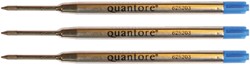 Balpenvulling Quantore blauw medium