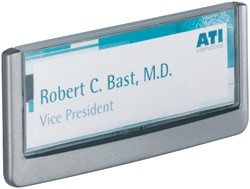 Deurbordje Durable Click sign 149x52.5mm grafiet