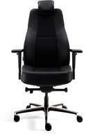 Office Chair '24 uurs' Gerson Mix Stof Leer-2