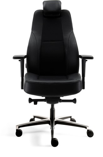 Office Chair '24 uurs' Gerson Mix Stof Leer-2