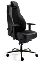 Office Chair '24 uurs' Gerson Mix Stof Leer