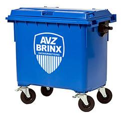 Archiefvernietiging Rolcontainer 660 liter