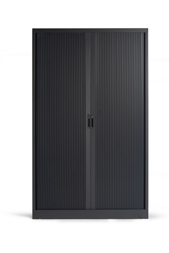 Archief-/Roldeurkast Gerson Basic - 198*120*45cm - Antraciet - 4 legborden
