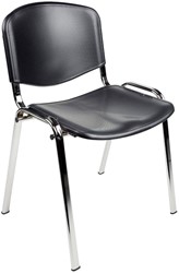 Gerson ISO Kantinestoel Zwart frame