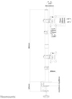 Monitorarm Neomounts FPMA-D550DVBLACK-3
