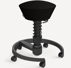 Aeris Swopper Air, Zwart, Standaard, Wielen