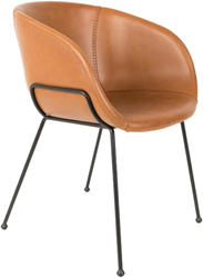 Feston Armstoel Bruin